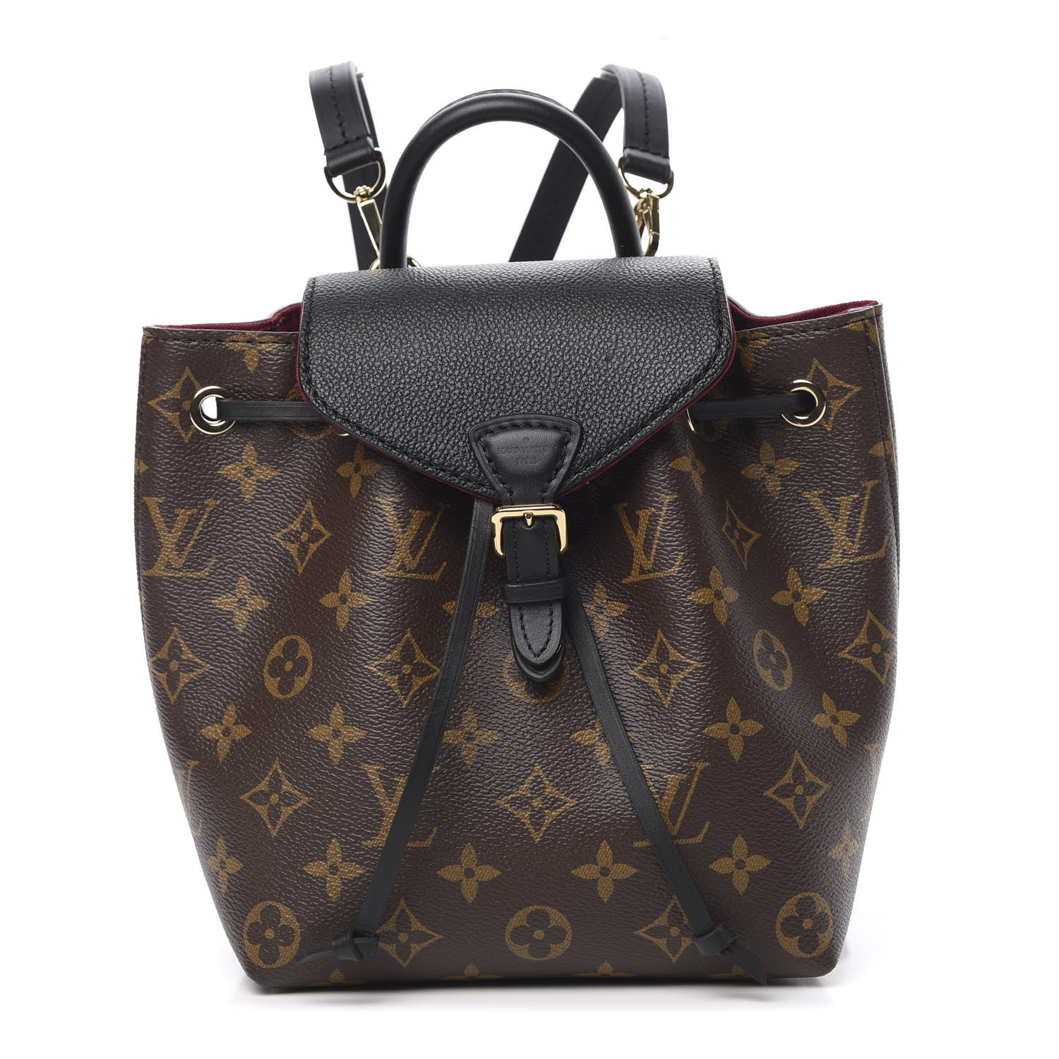 Louis Vuitton Monogram BB Montsouris NM Backpack Black 1 of 10