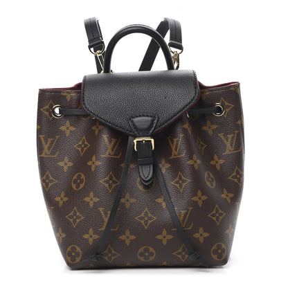 Louis Vuitton Monogram BB Montsouris NM Backpack Black 1 of 10