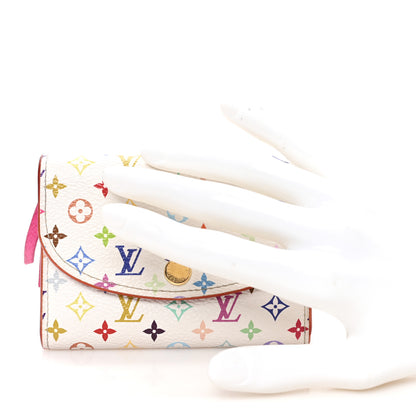 Louis Vuitton LV X TM Monogram Multicolor Rosalie Coin Purse White Kawaii Pink 2 of 6