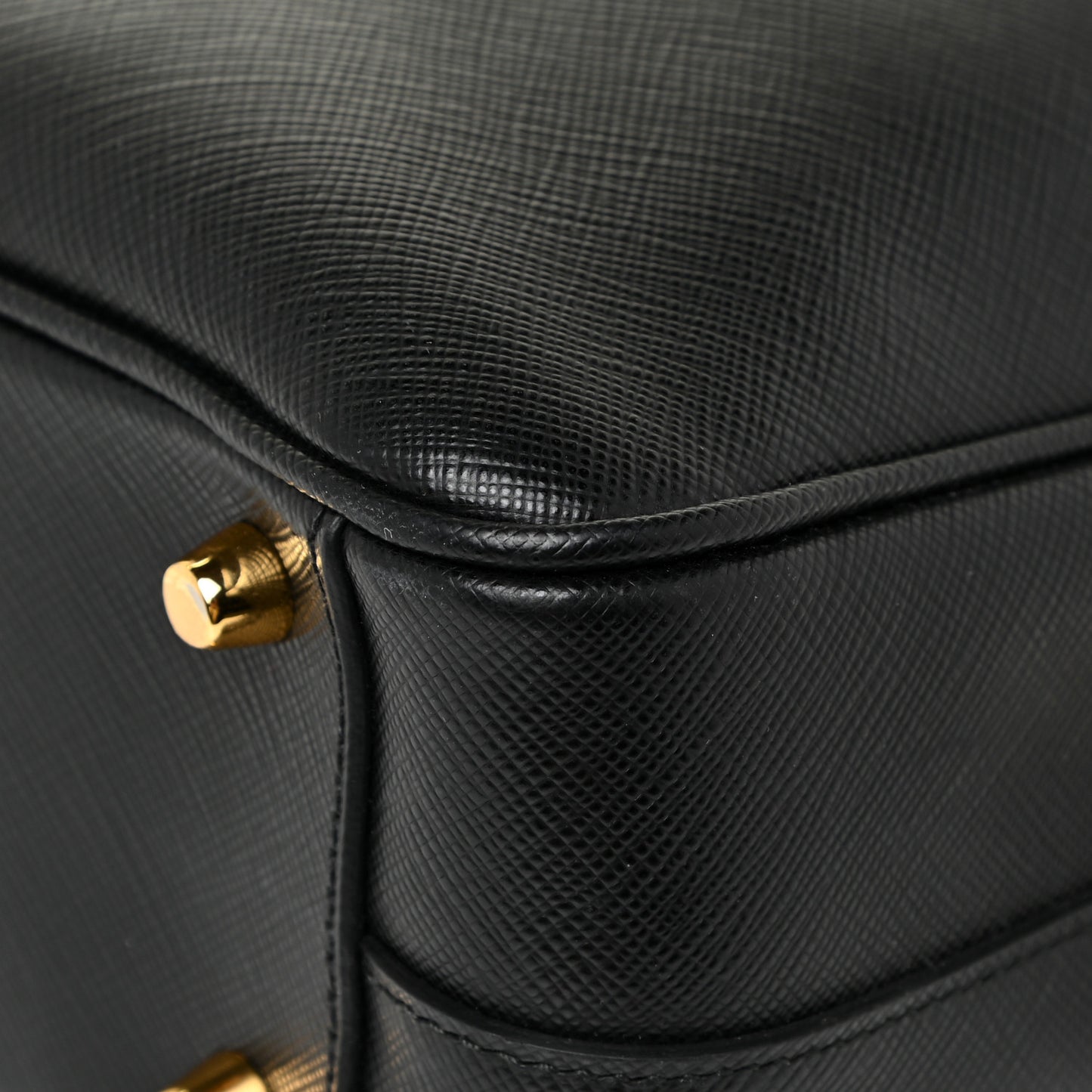 Saffiano Lux Bauletto Black