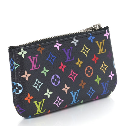 Louis Vuitton LV X TM Monogram Multicolor Key Pouch Black 3 of 7