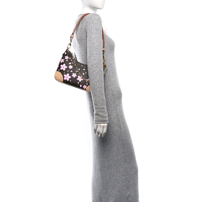 Louis Vuitton LV X TM Monogram Cherry Blossom Boulogne Sakura Brown 3 of 10