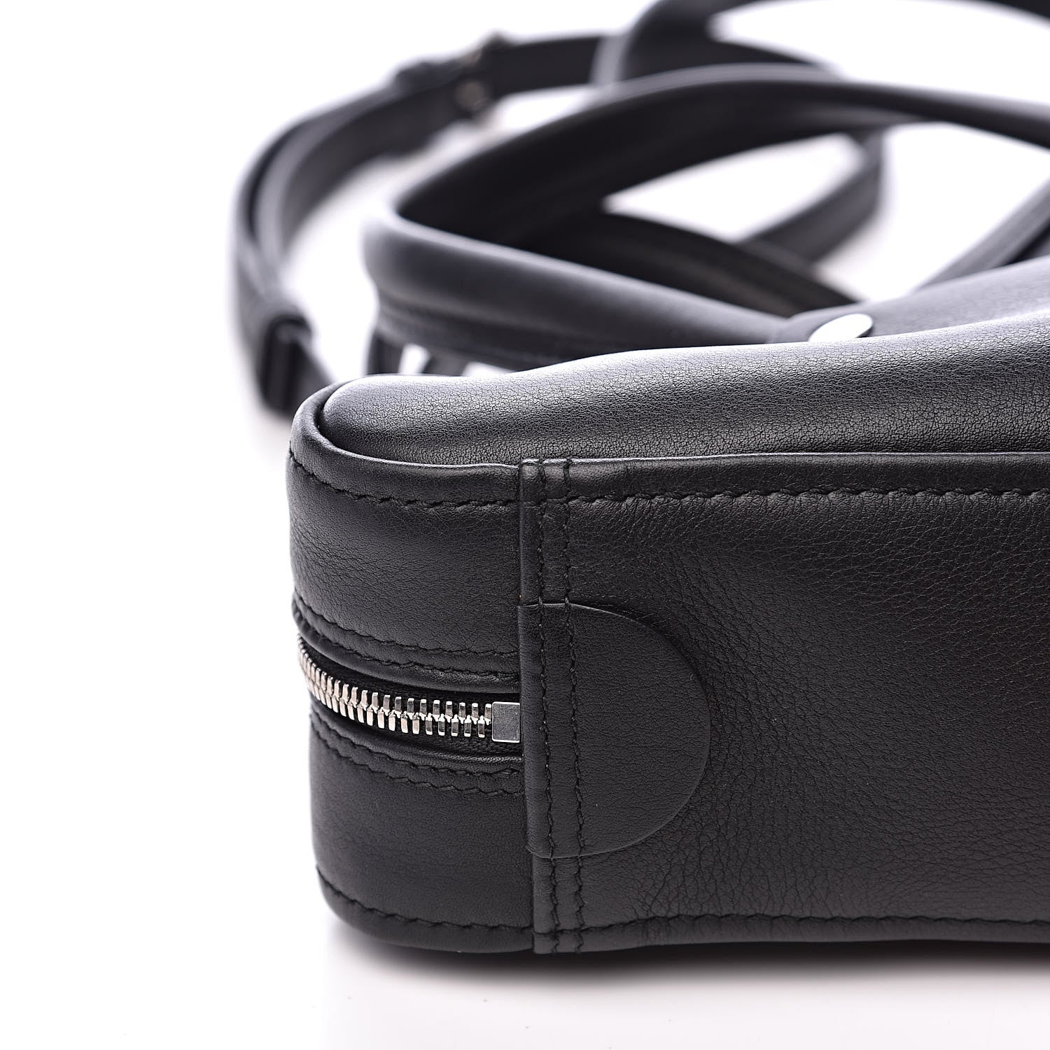 Balenciaga Calfskin XS Triangle Duffle Black 10 of 10