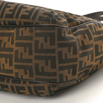 Fendi Zucca Small Chef Shopping Tote Tobacco Moro 9 of 14