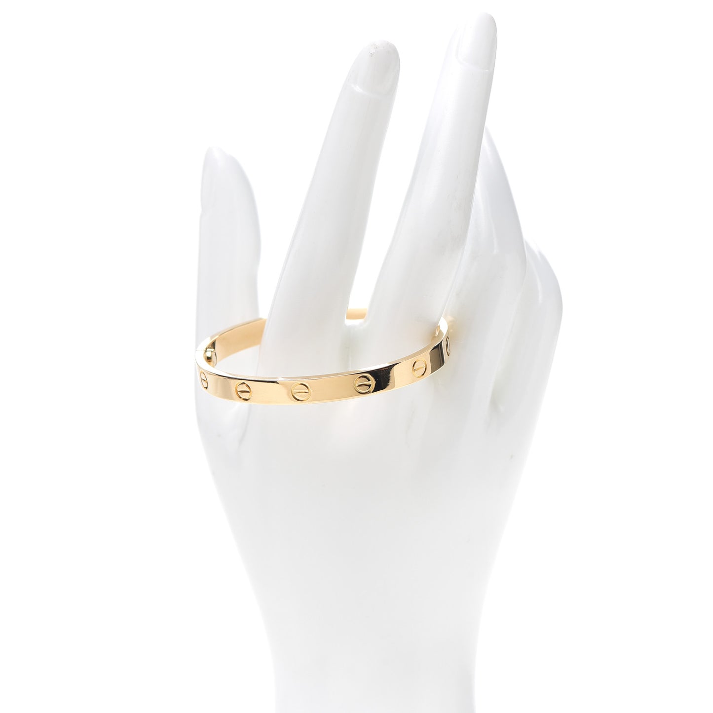 18K Yellow Gold LOVE Bracelet 16