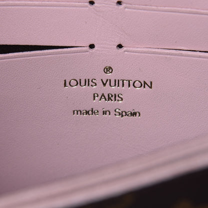 Louis Vuitton Monogram Flore Wallet Rose Ballerine 7 of 13