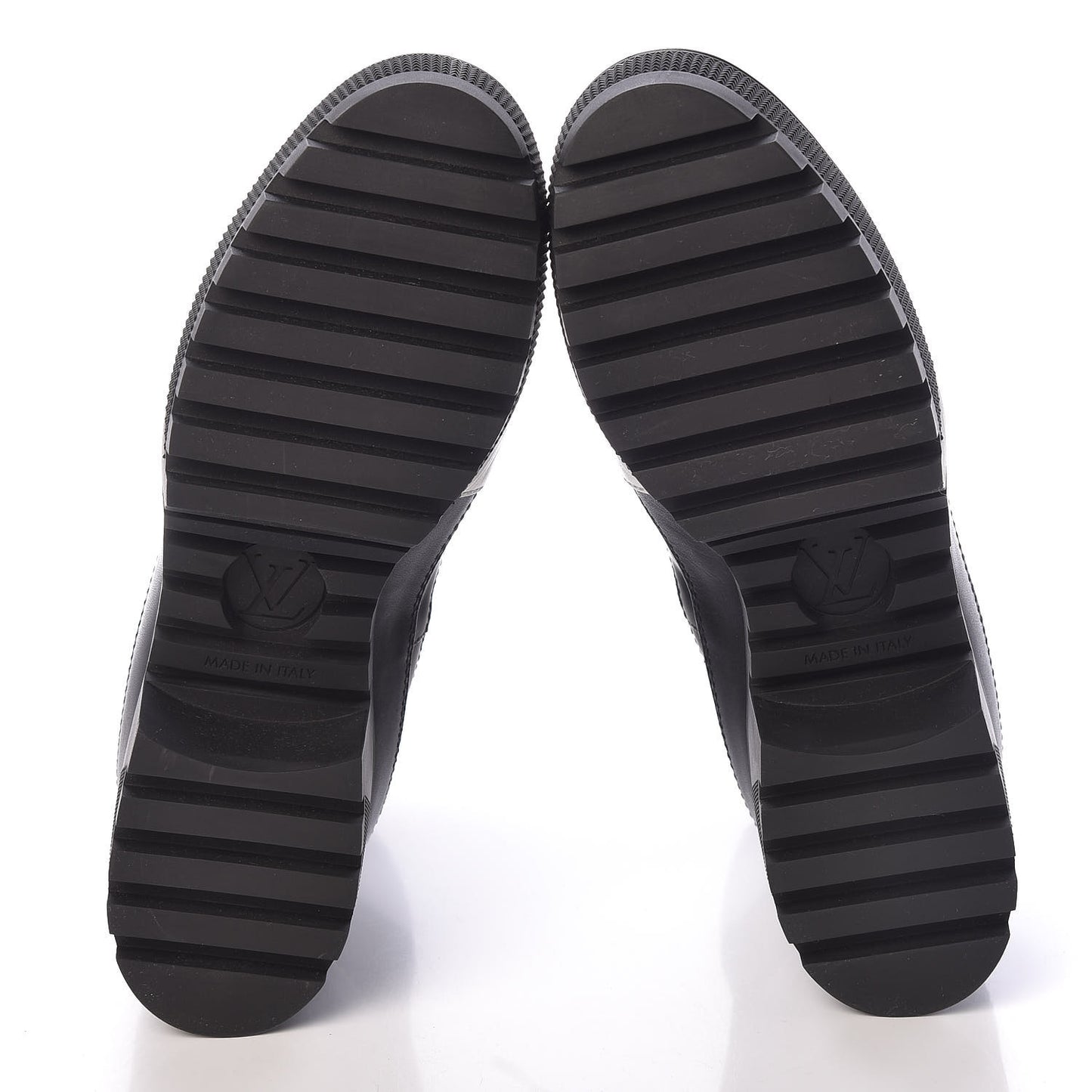 Calfskin Technical Nylon Laureate Platform Desert Boot 37.5 Black White