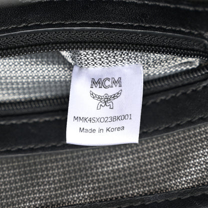 MCM Visetos Crystals Studded Stark Small Backpack Black 7 of 10