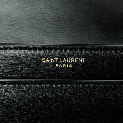 Saint Laurent Calfskin Medium Monogram Sunset Black 8 of 12