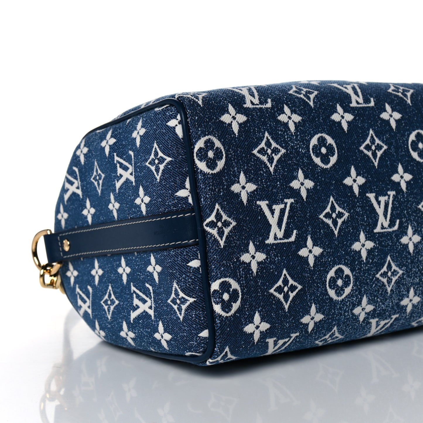 Monogram Jacquard Denim Speedy Bandouliere 25 Bleu