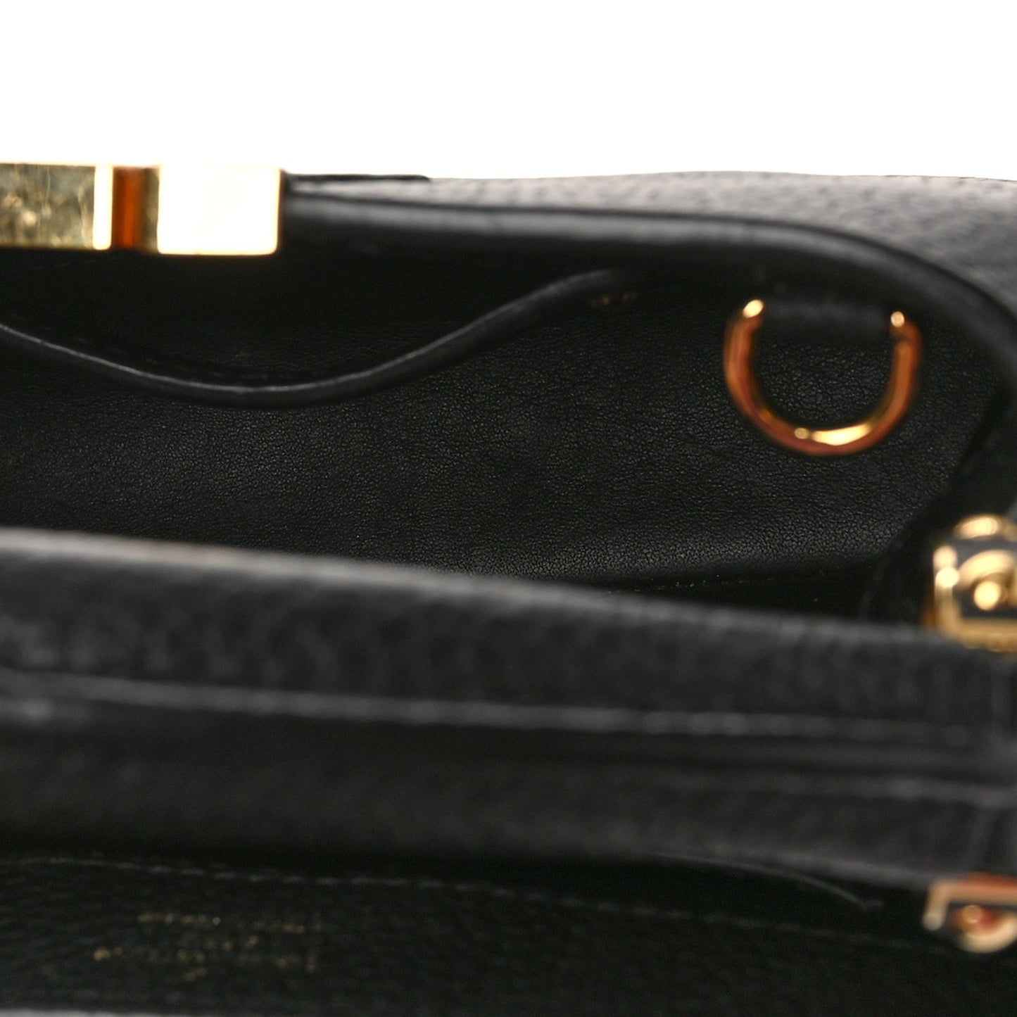 Taurillon Mini Capucines Black