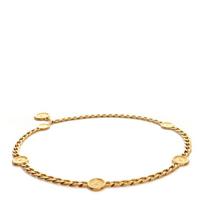 Chanel CC Coin Chain Belt Gold 2 of 3