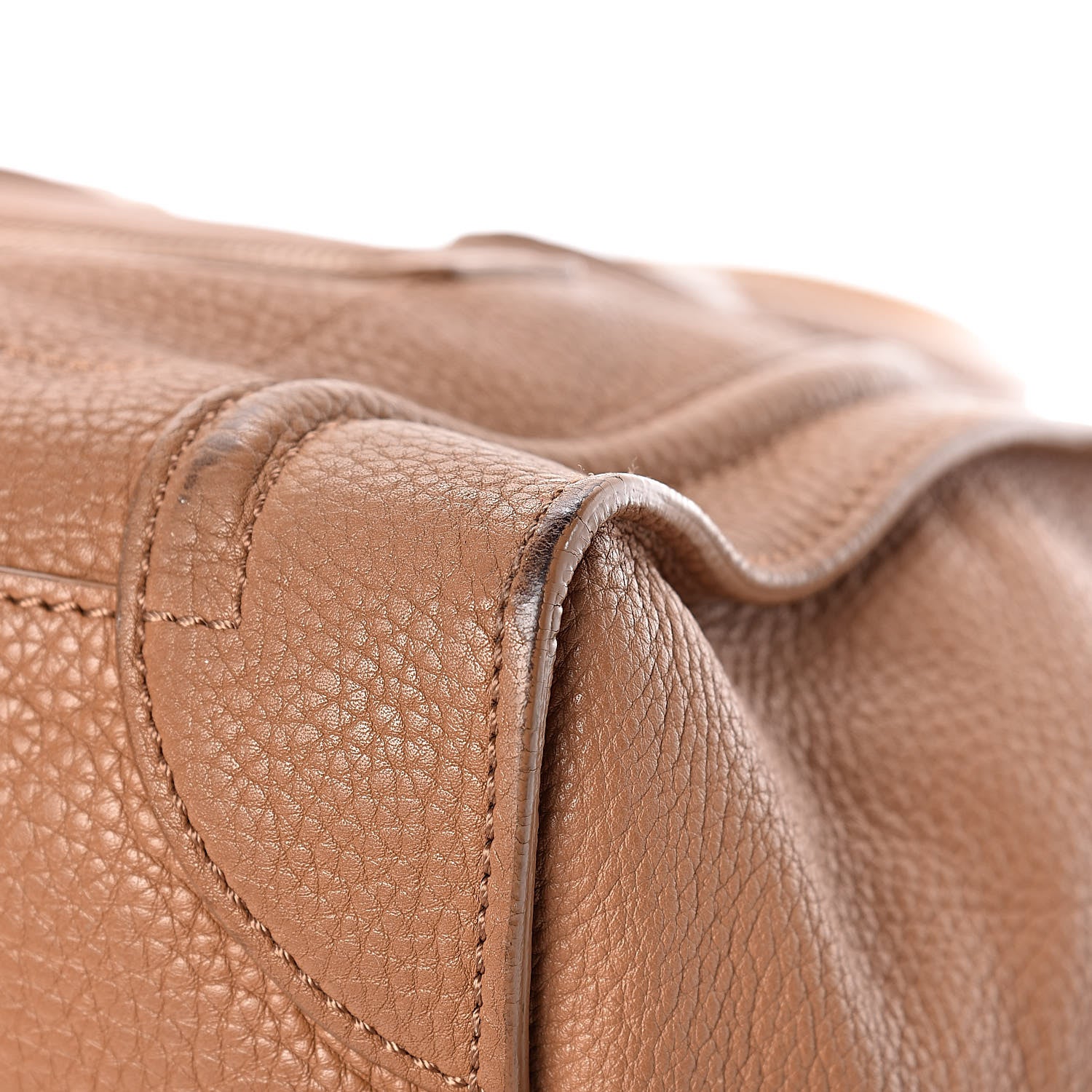 Celine Pebbled Calfskin Mini Luggage Camel 17 of 24