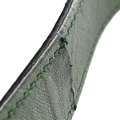 Prada Nappa Gaufre Double Zip Tote Green 15 of 17