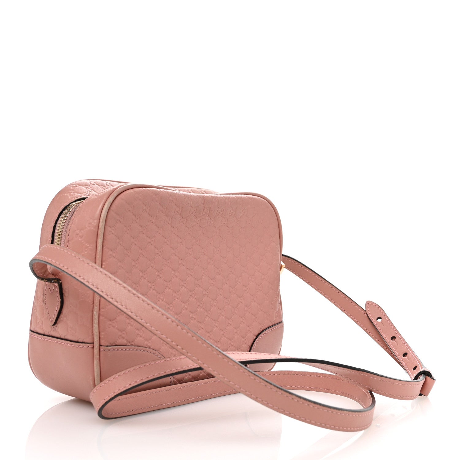 Gucci Soft Microguccissima Mini Bree Messenger Bag Soft Pink 3 of 13