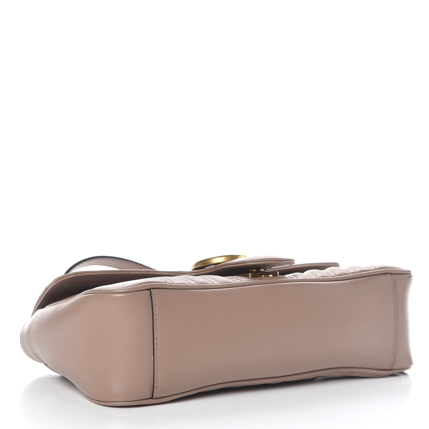 Calfskin Matelasse Small GG Marmont Shoulder Bag Porcelain Rose