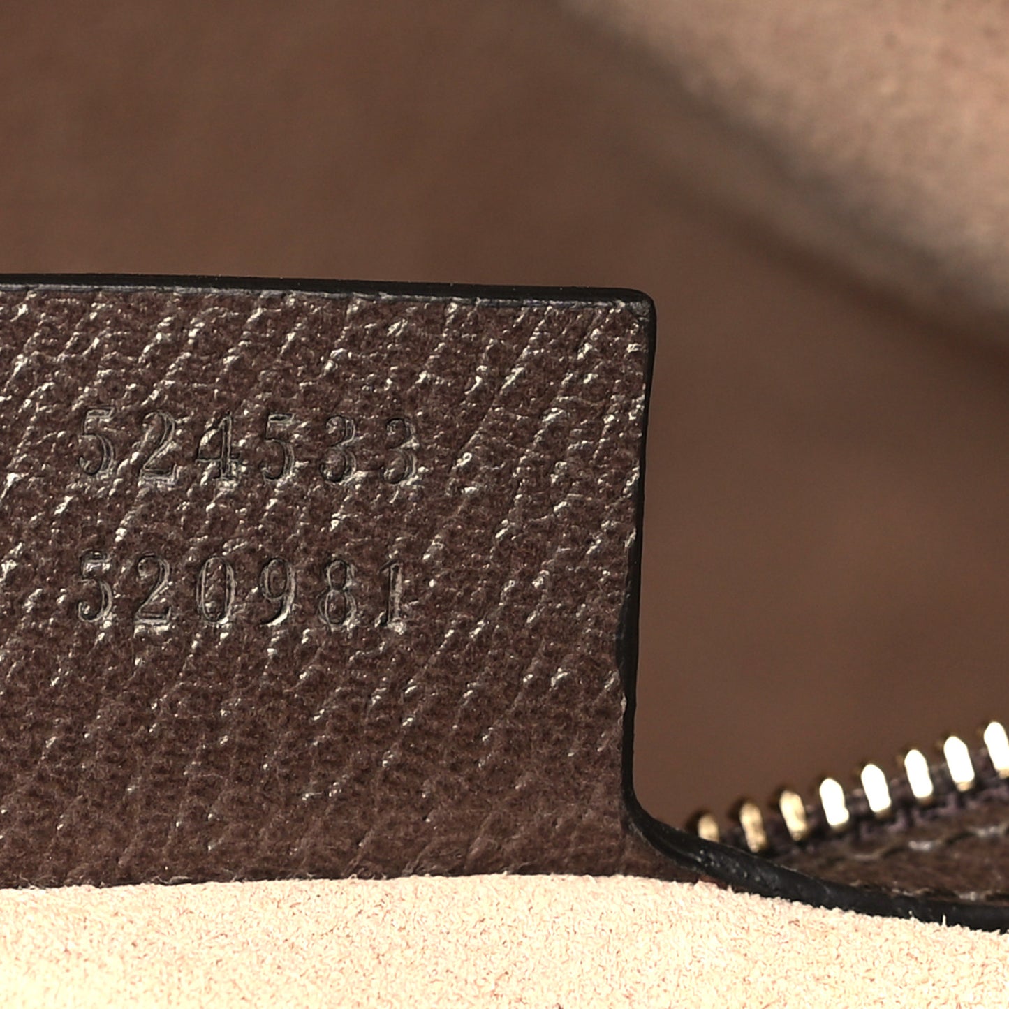 GG Supreme Monogram Web Medium Ophidia Top Handle Dome Bag Brown