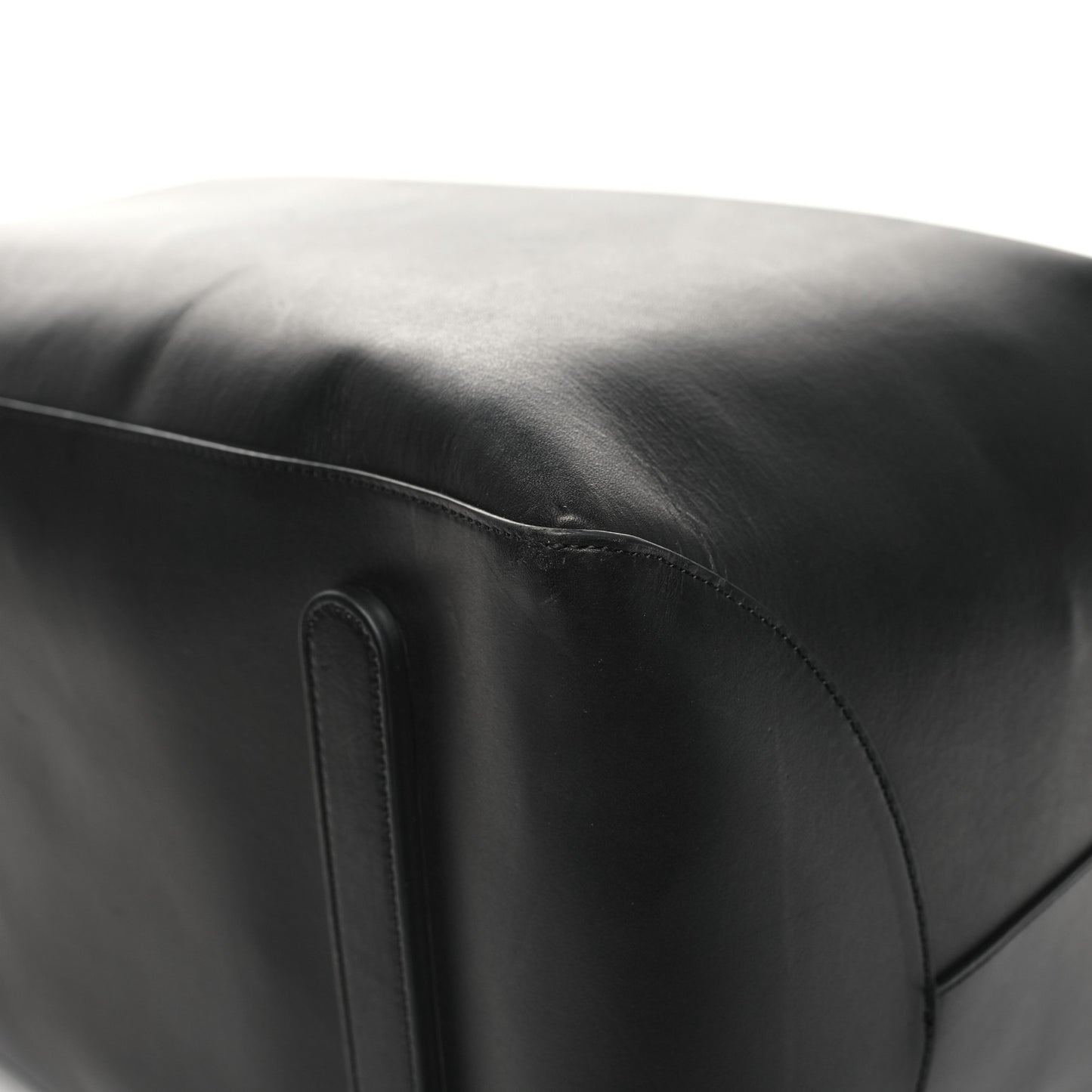 Calfskin Holdall Duffle Bag Black