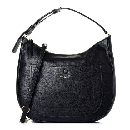 Marc Jacobs Calfskin Empire City Hobo Black 1 of 9