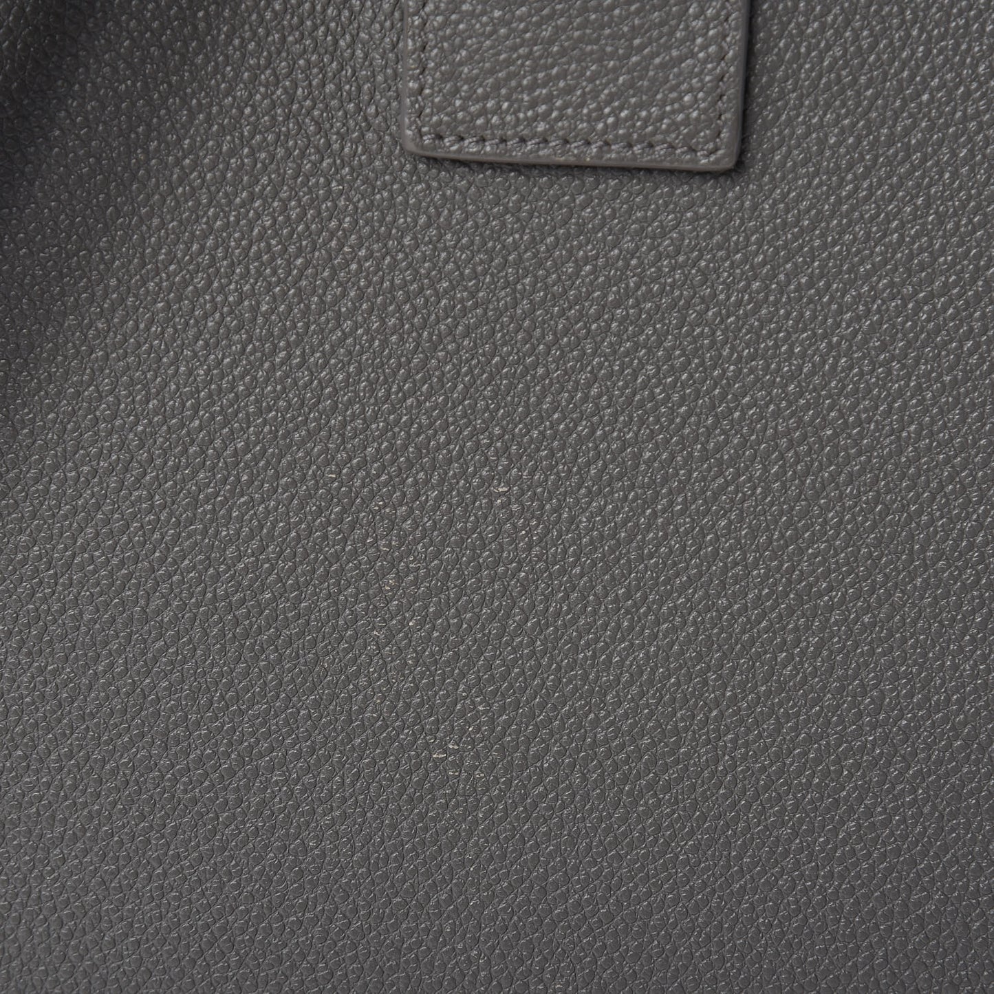 Grained Calfskin Small Sac De Jour Fog