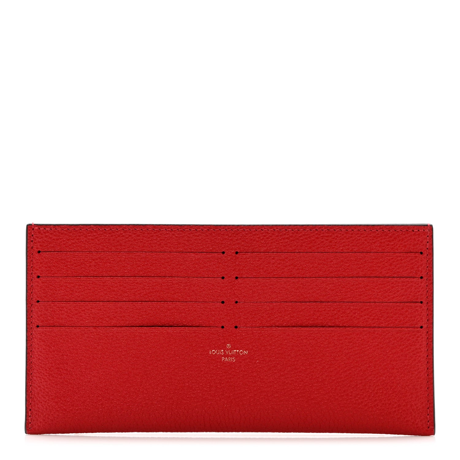 Louis Vuitton Calfskin Felicie Card Holder Insert Cherry 1 of 6