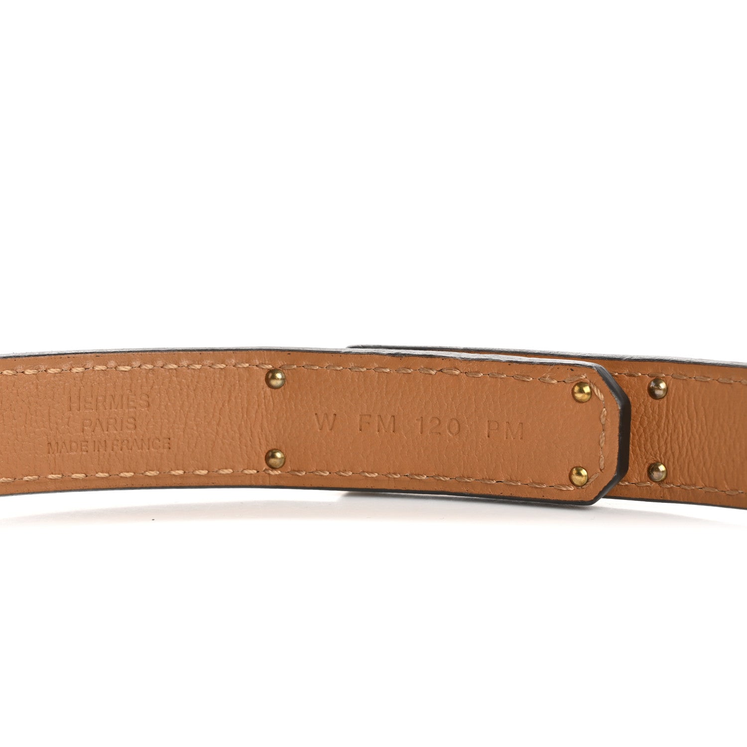 Hermes Epsom Kelly Belt Black 5 of 5