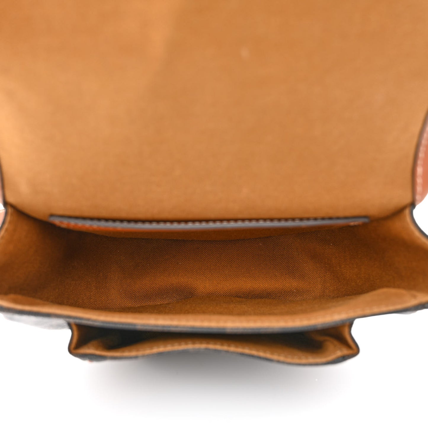 Triomphe Canvas Medium Folco Bag Tan