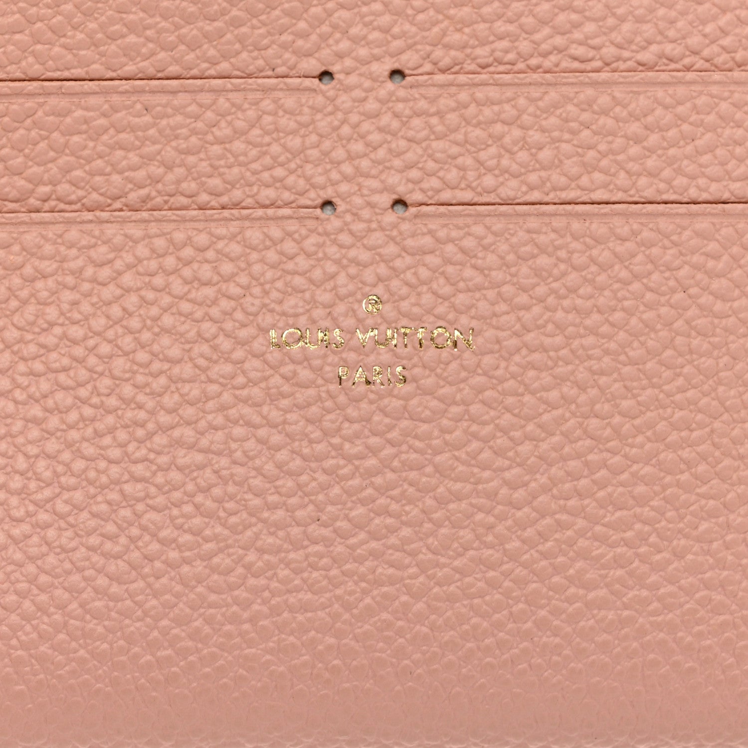 Louis Vuitton Calfskin Felicie Card Holder Insert Rose Poudre 6 of 7
