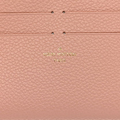 Louis Vuitton Calfskin Felicie Card Holder Insert Rose Poudre 6 of 7