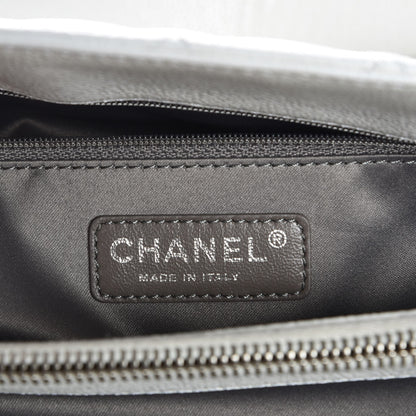 Chanel Caviar Quilted Grand Shopping Tote GST White 6 of 10