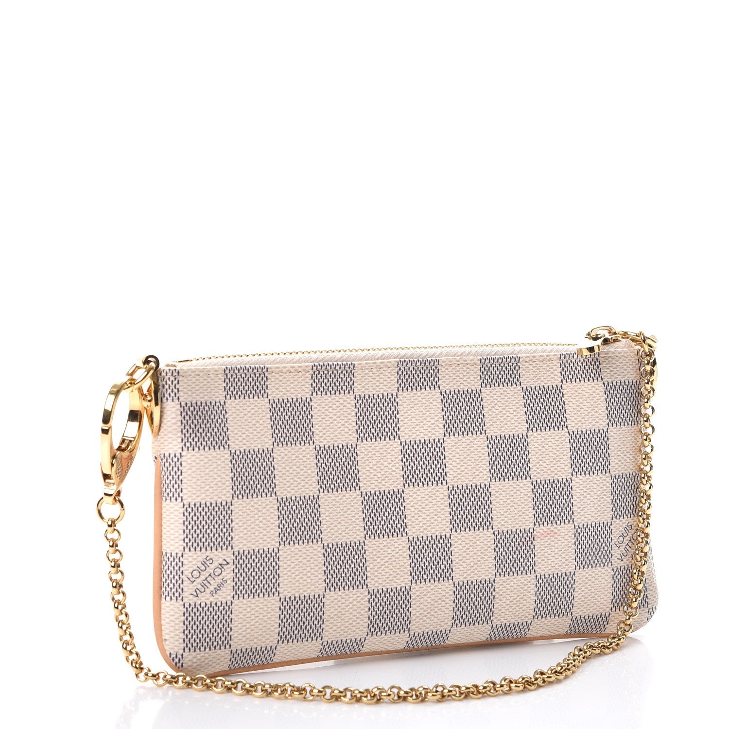 Louis Vuitton Damier Azur Pochette Milla MM 3 of 8