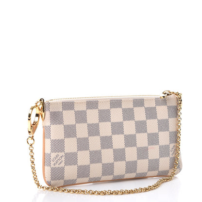 Louis Vuitton Damier Azur Pochette Milla MM 3 of 8