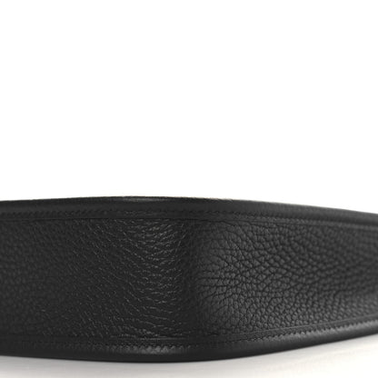 Hermes Taurillon Clemence Evelyne TPM Black 10 of 11