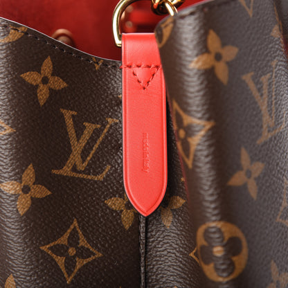 Louis Vuitton Monogram Neonoe MM Coquelicot 9 of 10
