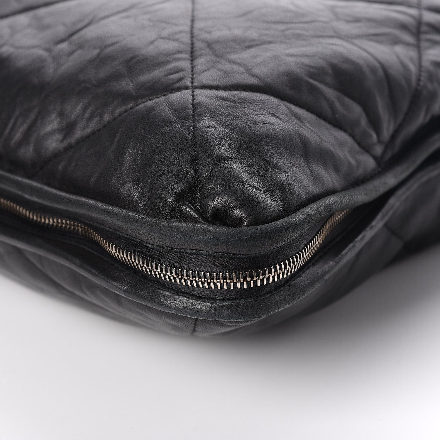 Lanvin Lambskin Quilted Amalia Tote Black 7 of 11