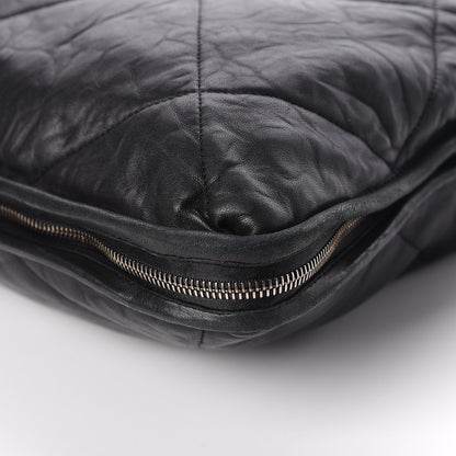Lanvin Lambskin Quilted Amalia Tote Black 7 of 11