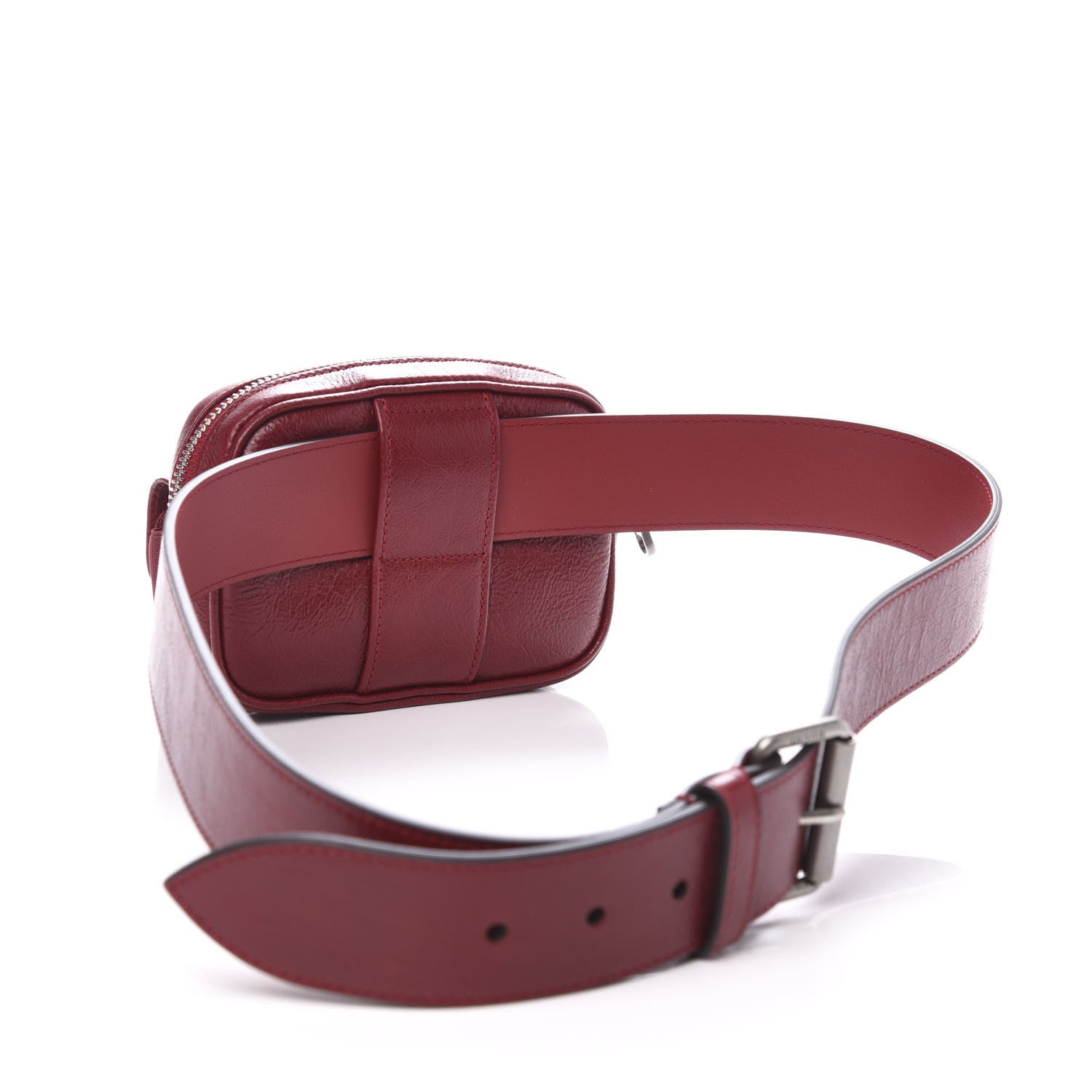 Gucci Fluffy Calfskin Mini Morpheus Belt Bag 90 36 Red 3 of 11