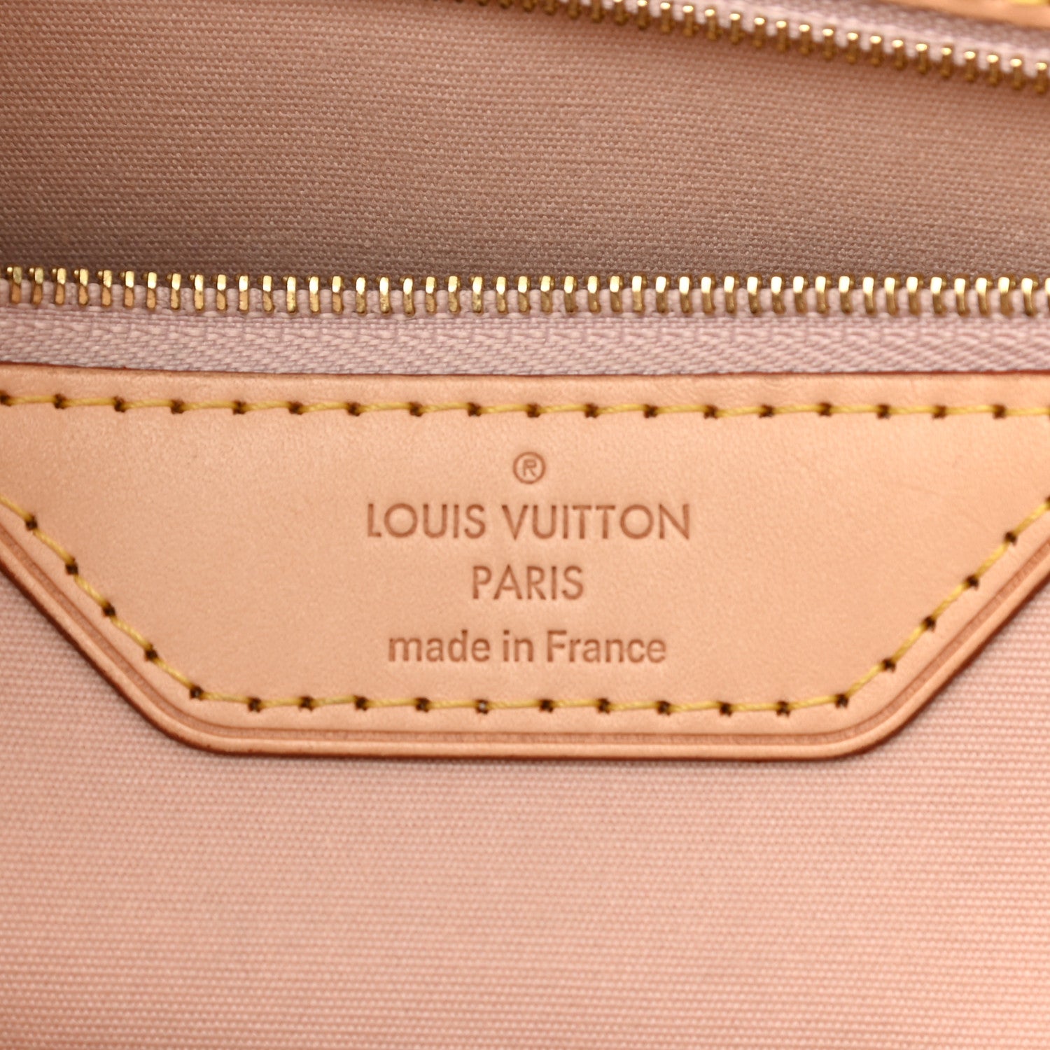 Louis Vuitton Vernis Brea MM Rose Angelique 6 of 13