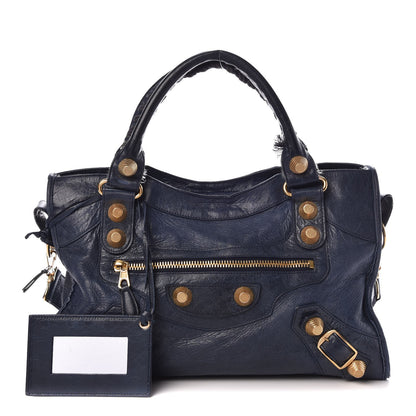 Balenciaga Agneau Giant 21 Gold Hardware City Ink 1 of 20