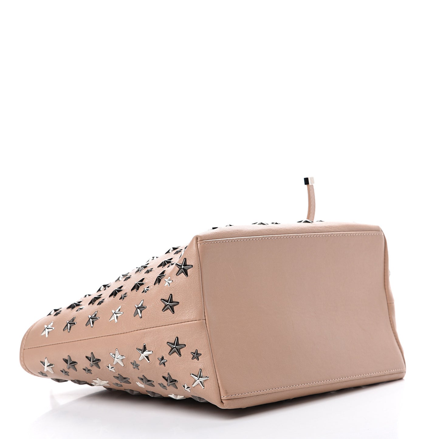 Calfskin Sofia Star Studded Tote Pink