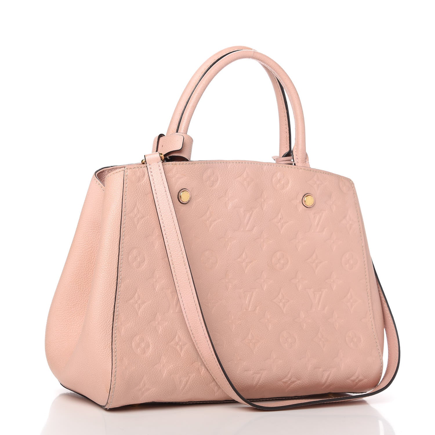 Louis Vuitton Empreinte Montaigne MM Rose Poudre 3 of 11