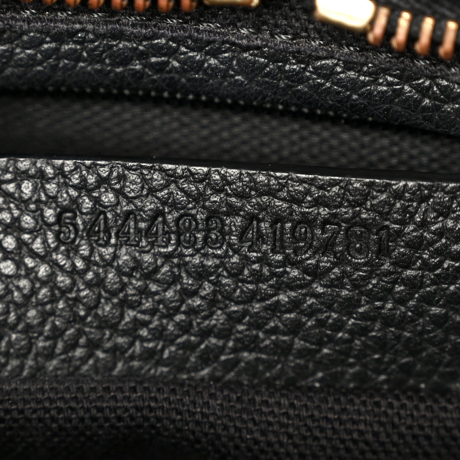 Alexander McQueen Pebbled Calfskin Mini Skull Padlock Zip Around Tote Black 7 of 11