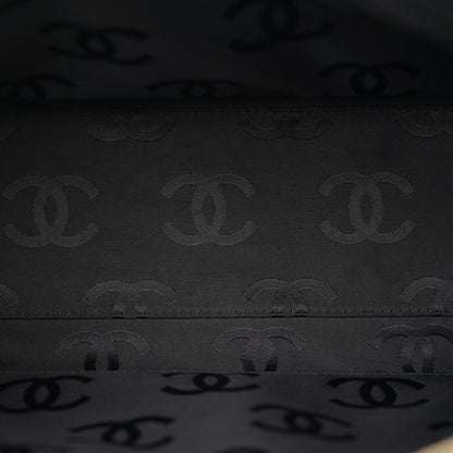 Chanel Calfskin Contrast Stitch Surpique Bowler Black 5 of 14