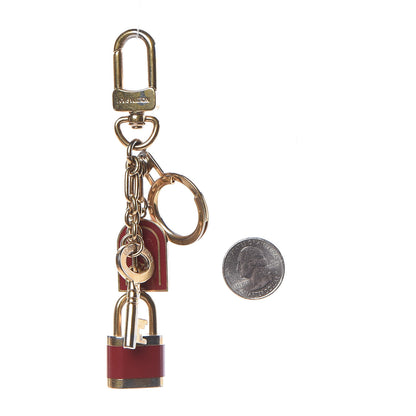 Louis Vuitton Canedas Bag Charm and Key Holder Red 2 of 5