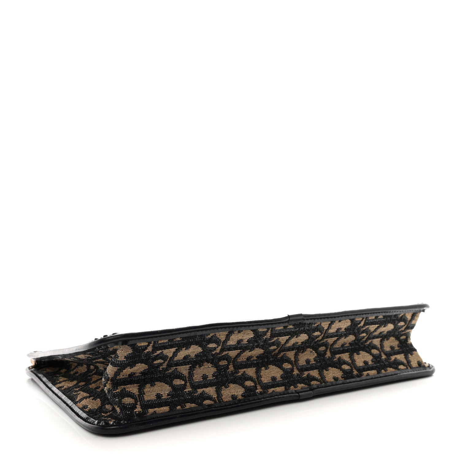 Christian Dior Monogram Pouch Clutch Navy Blue 4 of 9