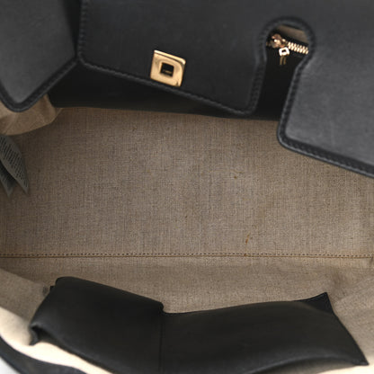 Versace Calfskin Large Palazzo Empire Bag Black 7 of 13
