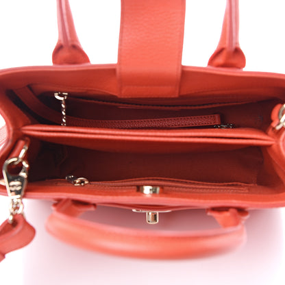 Chanel Grained Calfskin Mini Neo Executive Shopper Tote Red 4 of 11