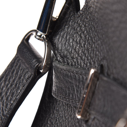 Hermes Taurillon Clemence Jypsiere 28 Black 14 of 15