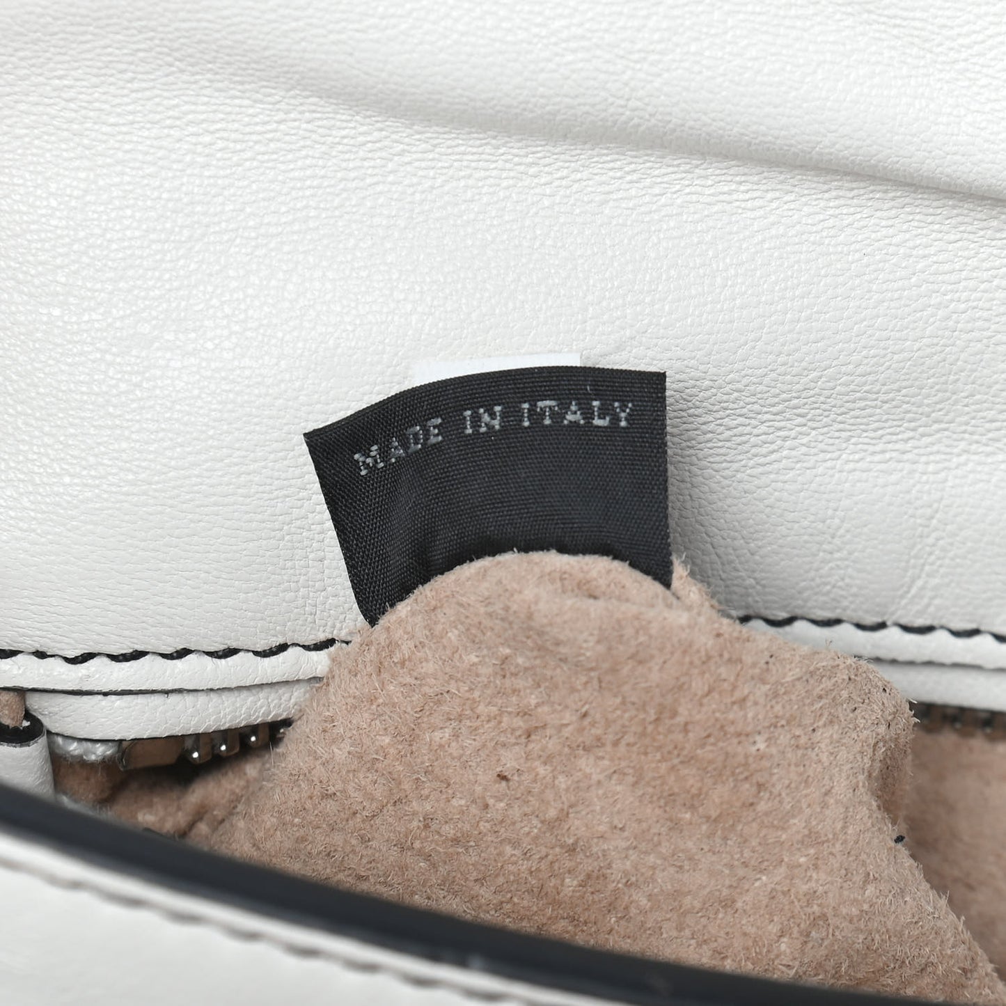 Vernice Crossbody Bag White Black