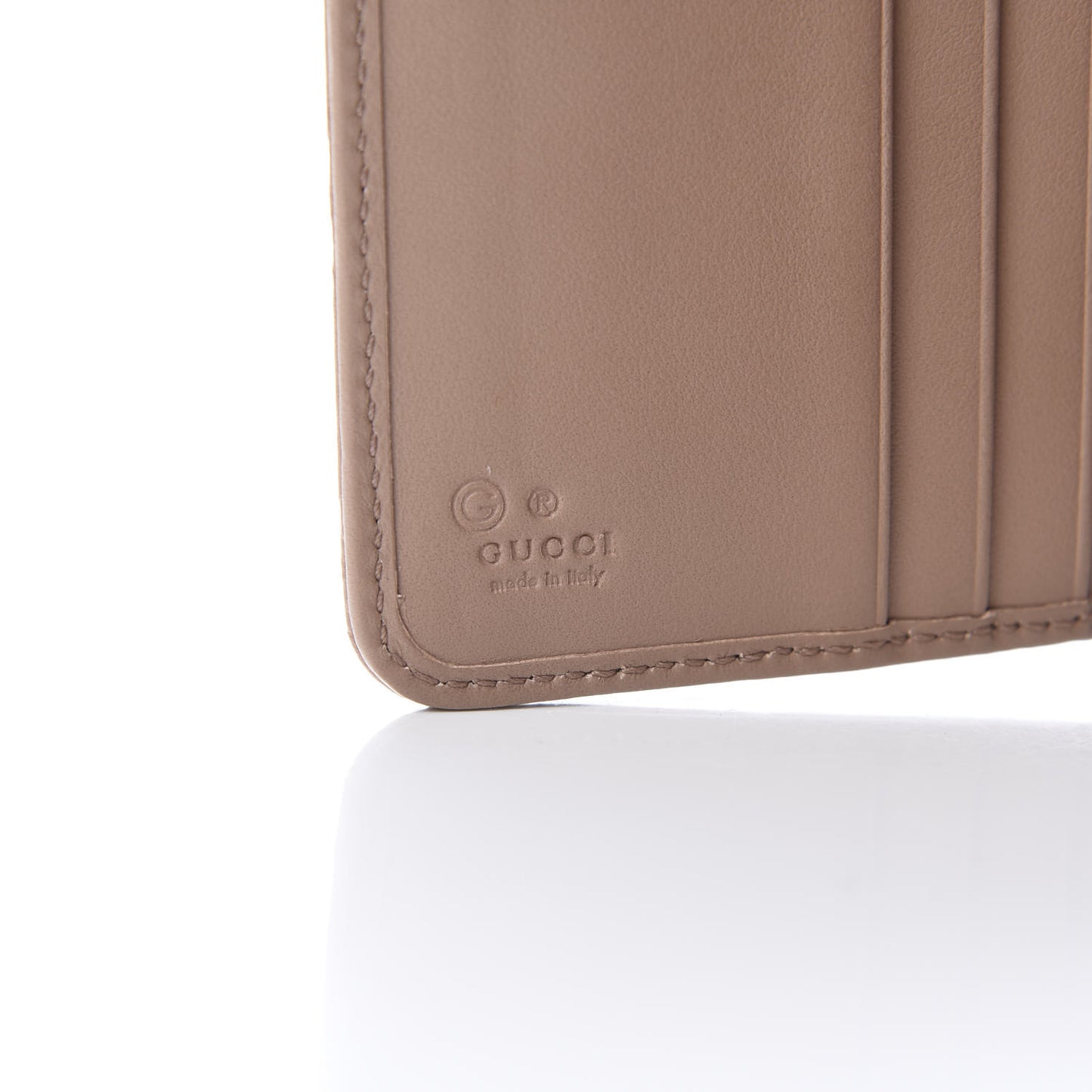 Guccissima Continental Zip Wallet Winter Rose